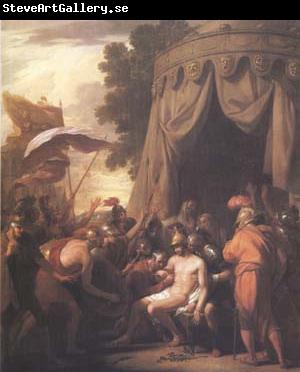 Benjamin West The Death of Epaminondas (mk25)